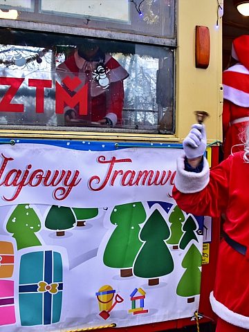 Mikołaj przyjedzie do Chorzowa tramwajem 3 Mikołaj przyjedzie do Chorzowa tramwajem 3