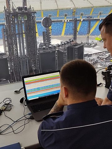 Policja zabezpieczała koncerty Rammstein 17 Policja zabezpieczała koncerty Rammstein 17