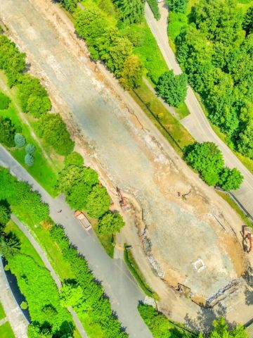 Postępy prac przy modernizacji Kanału Regatowego w Parku Śląskim 5 Postępy prac przy modernizacji Kanału Regatowego w Parku Śląskim 5