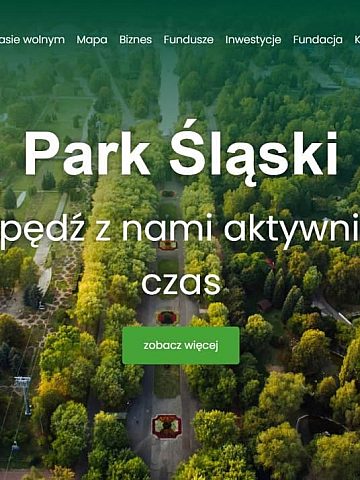 Nowa strona internetowa Parku Śląskiego Nowa strona internetowa Parku Śląskiego