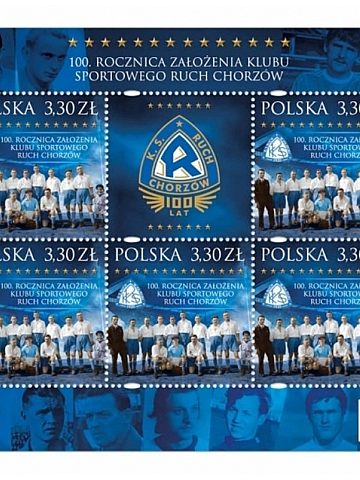 Znaczek Ruchu Chorzów Znaczek Ruchu Chorzów