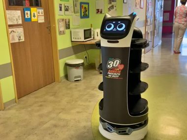 Robot w chorzowskim szpitalu Robot w chorzowskim szpitalu