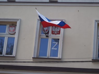 Rosyjskie symbole w Chorzowie 8 Rosyjskie symbole w Chorzowie 8