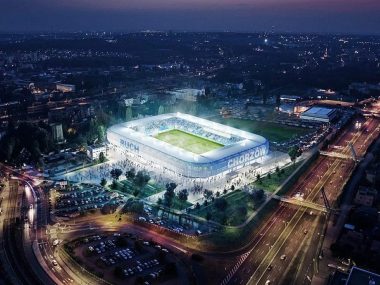 Wizualizacja nowego stadionu Ruchu Chorzów Wizualizacja nowego stadionu Ruchu Chorzów