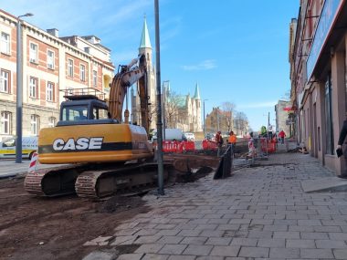 Chorzów remont ul 3 Maja Chorzów remont ul 3 Maja