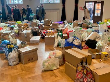 Chorzów zbiórka darów dla Ukrainy Chorzów zbiórka darów dla Ukrainy