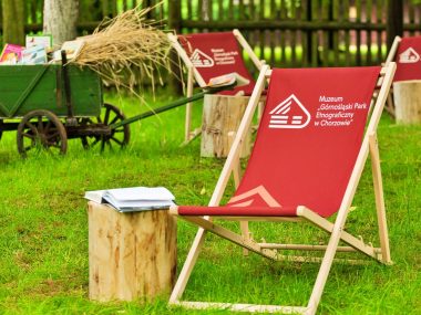 Letnia Czytelnia Pod Strzechą w skansenie Letnia Czytelnia Pod Strzechą w skansenie