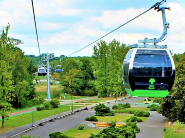 Park Śląski Kolej Linowa Elka