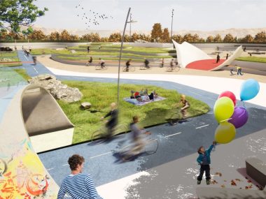 Park Śląski miasteczko ruchu drogowego Park Śląski miasteczko ruchu drogowego