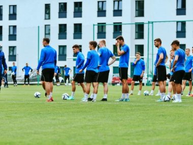 Ruch Chorzów na zgrupowaniu w Kamieniu Ruch Chorzów na zgrupowaniu w Kamieniu