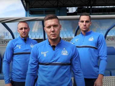 Ruch Chorzów przed meczem z Zagłębiem Sosnowiec Ruch Chorzów przed meczem z Zagłębiem Sosnowiec