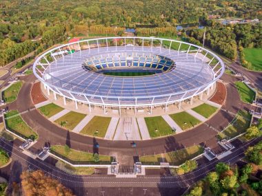Stadion Śląski z lotu ptaka Stadion Śląski z lotu ptaka