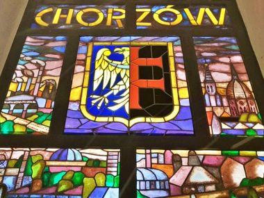 Urząd Miasta Chorzów witraż Urząd Miasta Chorzów witraż