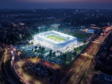 Wizualizacja nowego stadionu Ruchu Chorzów Wizualizacja nowego stadionu Ruchu Chorzów