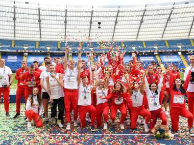 Włosi najlepsi na Stadionie Śląskim Polacy zajęli drugie miejsce Włosi najlepsi na Stadionie Śląskim Polacy zajęli drugie miejsce