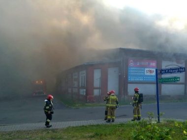Chorzow pozar Chorzow pozar