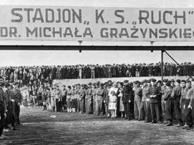 Stadion Ruchu im. Grażyńskiego. To była tylko propaganda! Stadion im. Michała Grażyńskiego