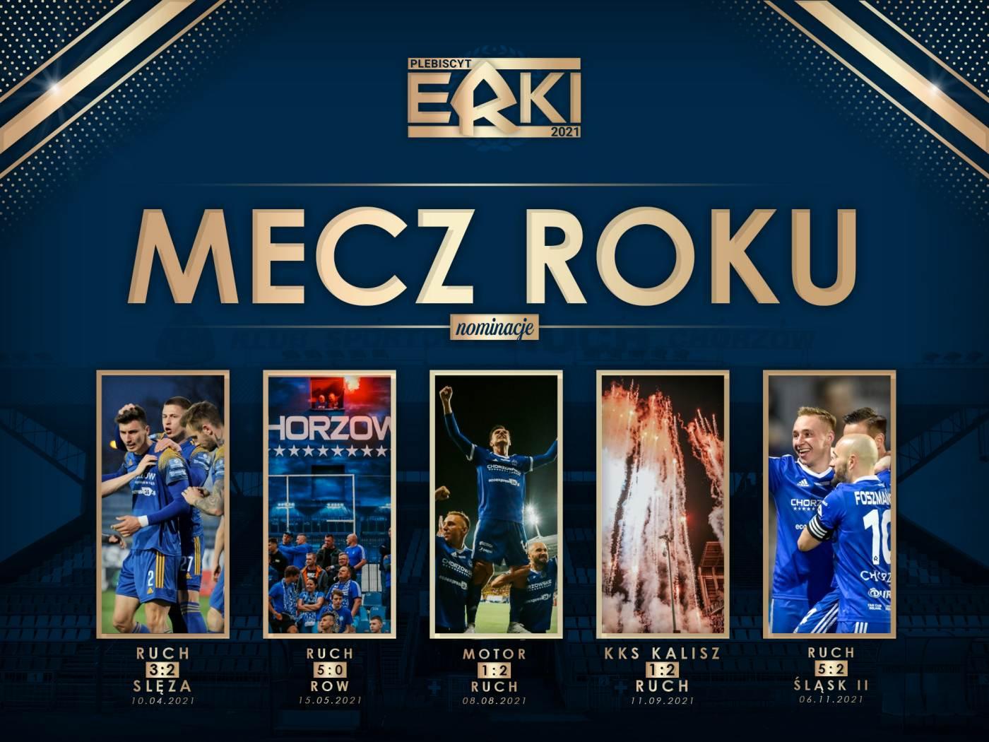 eRki 2021. Mecz Roku - nominacje