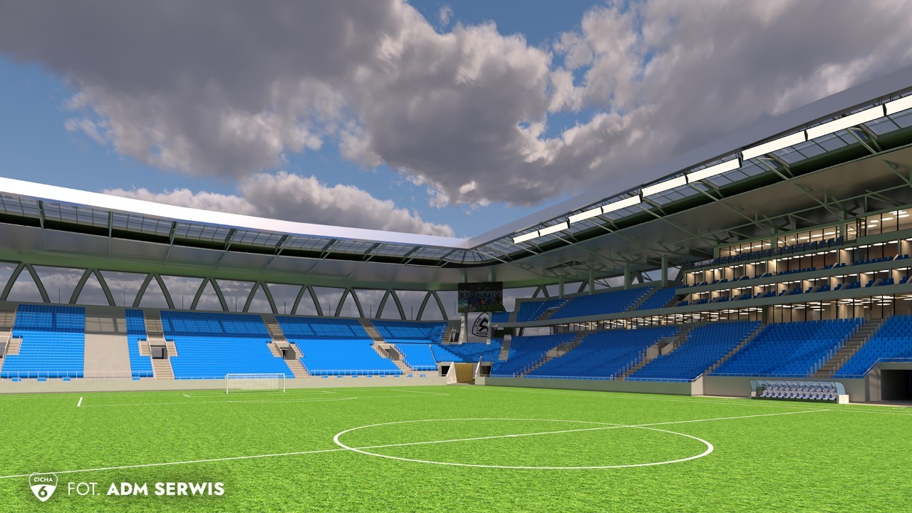 Cicha 6 – stadion miejski zaprojektowany jako część miasta