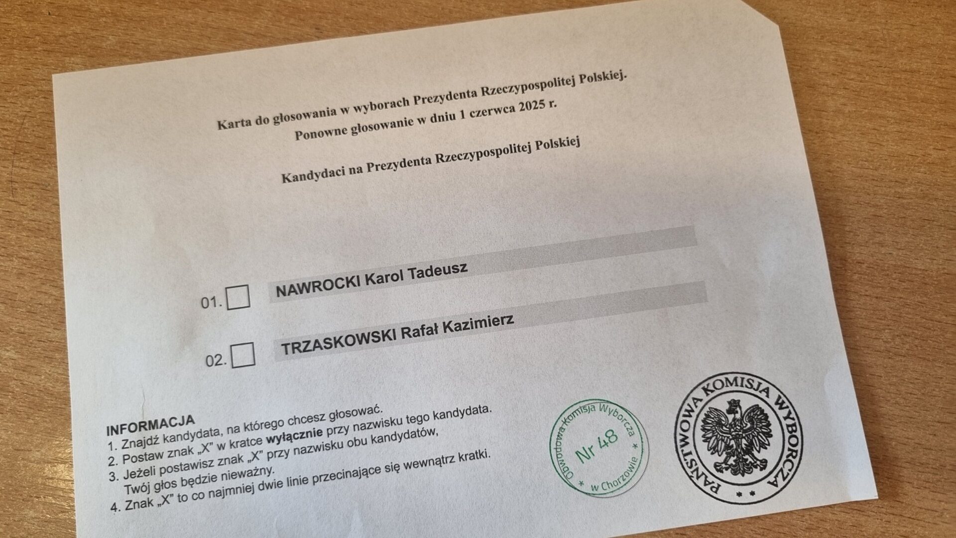 Wybory2025 II tura 2 Wybory2025 II tura 2