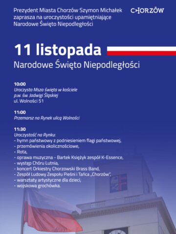 Chorzow swieto 11 listopada Chorzow swieto 11 listopada
