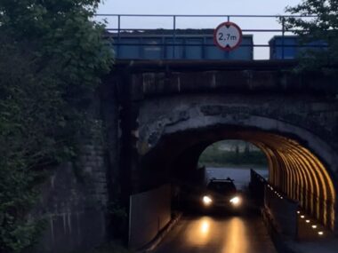 Tunel przy ul. Legnickiej Tunel przy ul. Legnickiej