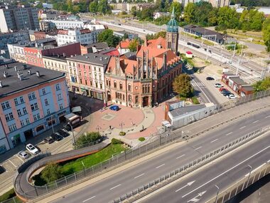 Chorzow estakada dworzec Chorzow estakada dworzec