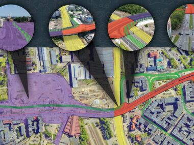 Gdzie zaczyna się i kończy chorzowska estakada? Estakada mapa chorzow1