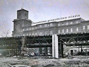 Chorzow budowa estakady um 9