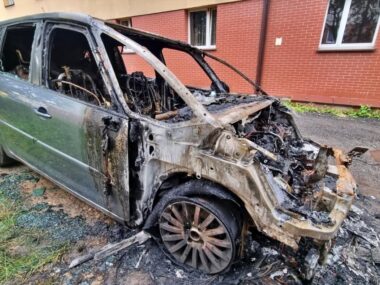 Spłonął samochód chorzowskiego stowarzyszenia charytatywnego. Trwa zbiórka na nowy Spłonął samochód chorzowskiego stowarzyszenia charytatywnego. Trwa zbiórka na nowy