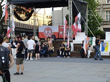 Zgromadzenie w chorzowie 1 sierpnia 2024 kamraci Zgromadzenie w chorzowie 1 sierpnia 2024 kamraci