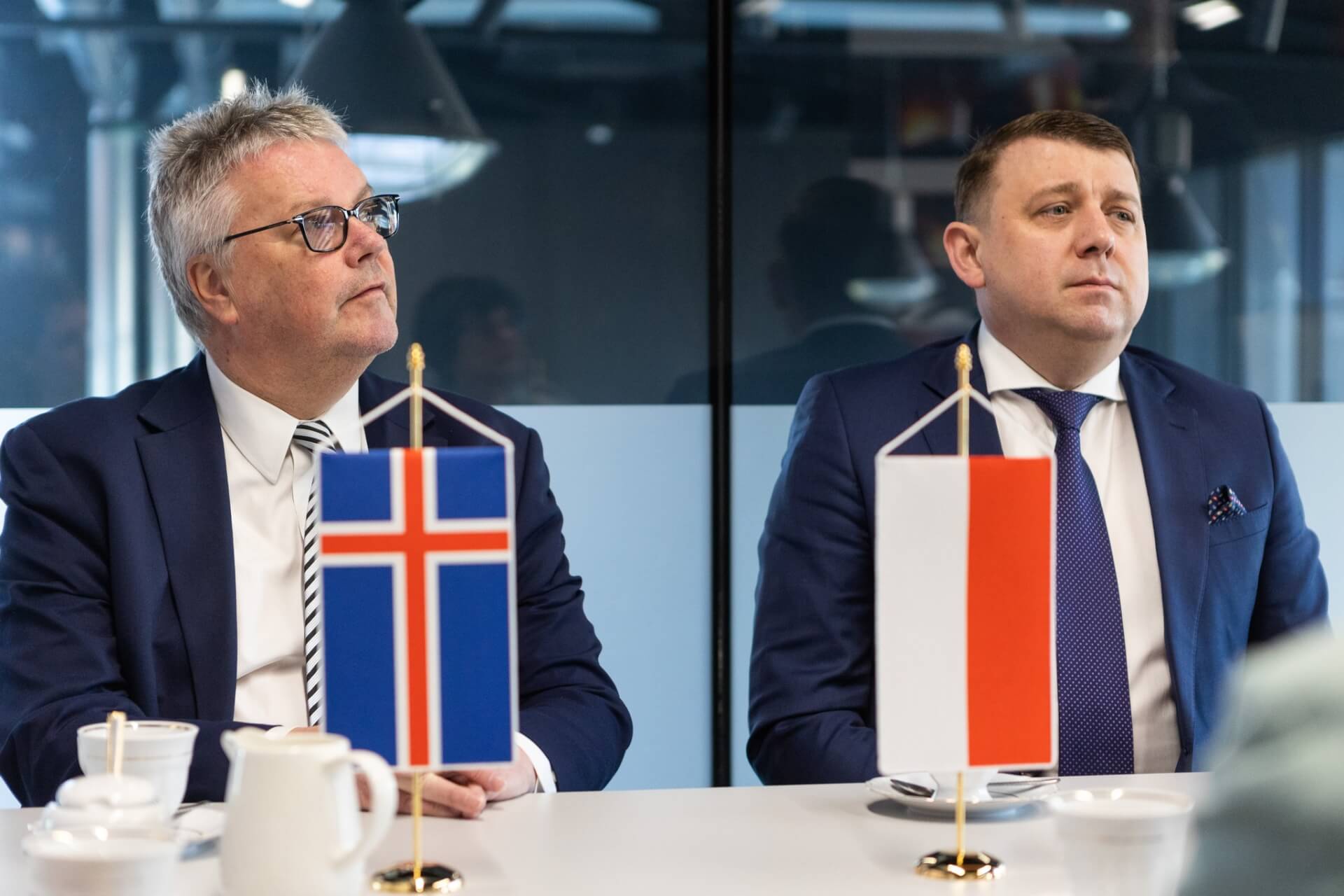 Ambasador islandii w muzeum hutnictwa 15 marca 2024 3