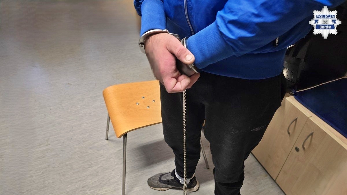 Napad na stację i błyskawiczne zatrzymanie. Szybka akcja chorzowskiej żaboli