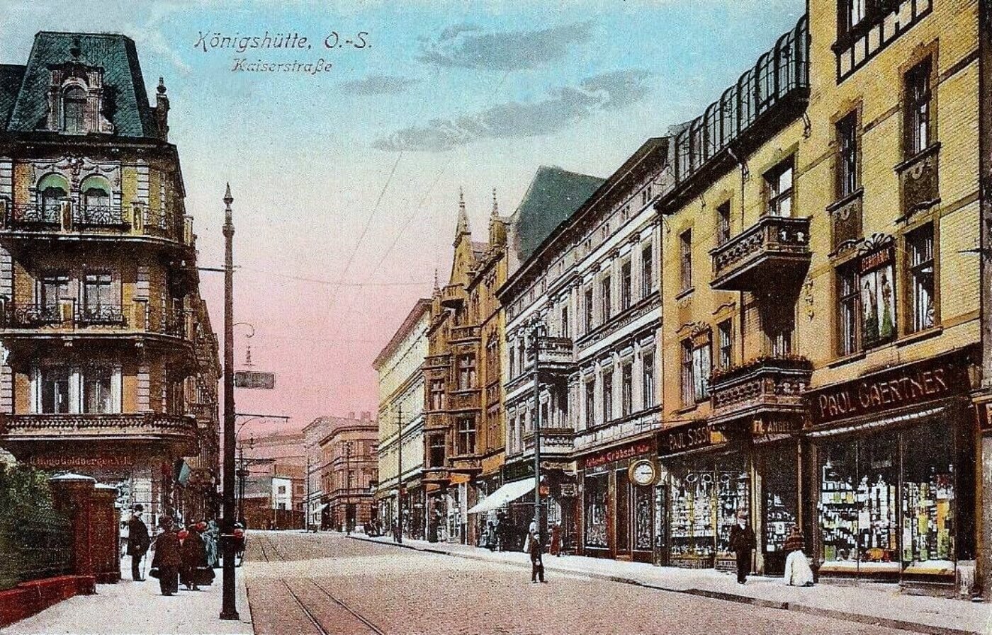 Chorzów. Ulica Wolności.
