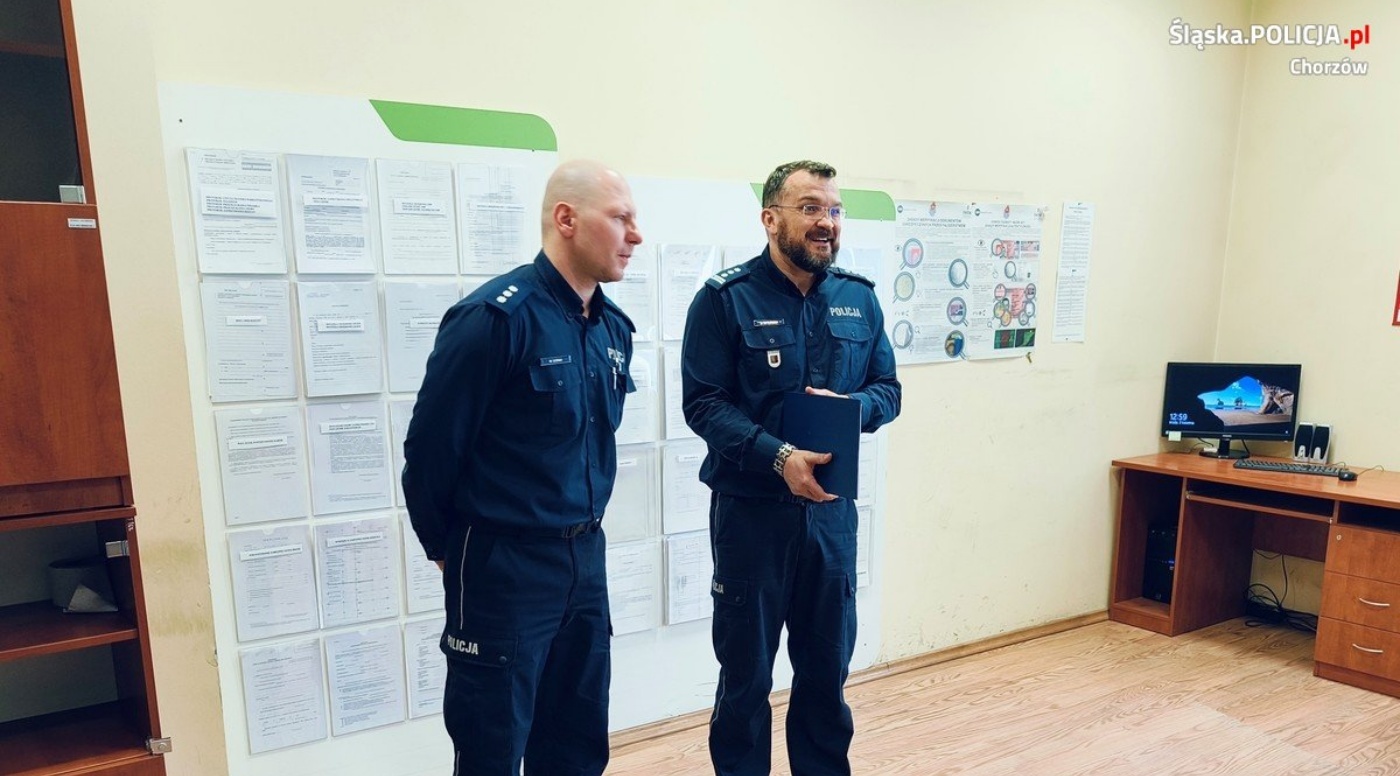 Nowy zastępca komendanta w Komisariacie II Policji w Chorzowie