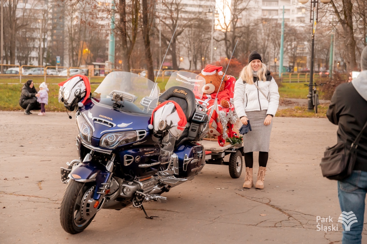 Kulinarny ogien rozswietlenie choinki park slaski 12